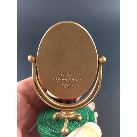 Vintage Avon Collectible 1980s Christmas Ornaments (Set of 4) - Santa, Mouse - v - Picture 5 of 6